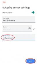 gmail outgoing server settings change